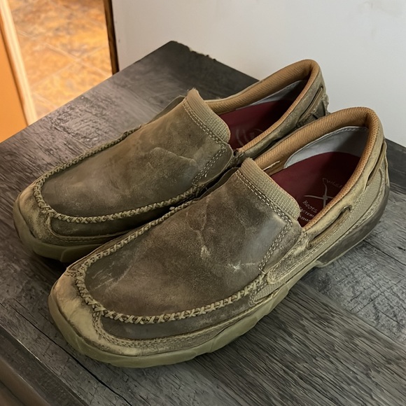 Mens slip on Twisted X shoes Size 8 - Picture 2 of 5